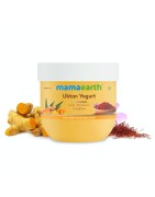 MamaEarth Ubtan Yogurt With Turmeric & Saffron, 200ml For Deep Moisturization
